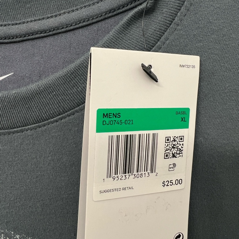 Nike Men’s basketball shirt size xl new - Picture 3 of 5